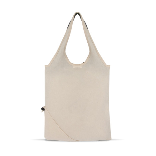 Torba na zakupy Bawełna z recyklingu OEKO-TEX® 140g/m² 38x42cm Szary LT95250-N0061 (1)
