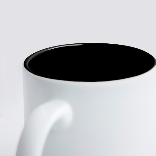 Gumowany kubek ceramiczny, 325 ml / Matte Popmug Czarny IP37005911 (2)
