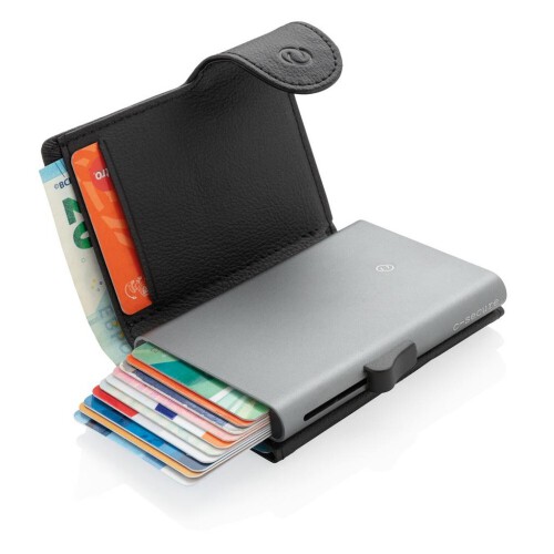 Portfel, etui na karty kredytowe C-Secure XL, ochrona RFID czarny P850.531 (1)