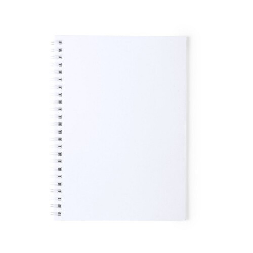 Antybakteryjny notatnik A5 biały V0215-02 (4)