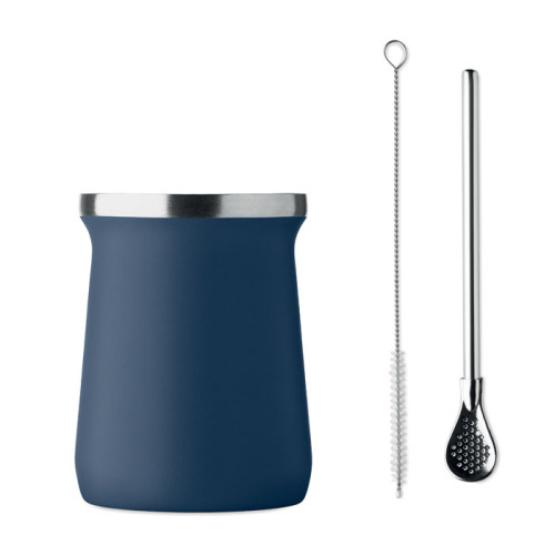 Kubek do herbaty yerba mate Francuski Granat MO2776-85 (1)