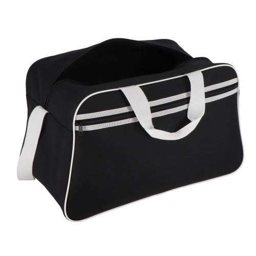 Torba sportowo-podróżna R-PET 600D 48 x 25 x 28 cm 30 l Czarny / biały LT95366-N0201 (3)
