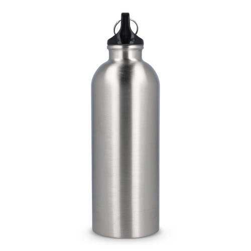 Butelka jednościenna ze stali nierdzewnej pochodzącej z recyklingu, 500 ml Srebrny LT98693-N0005 (3)