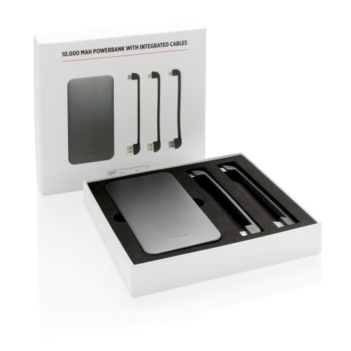 Power bank 10000 mAh, licencja MFi Srebrny P324.574 (7)