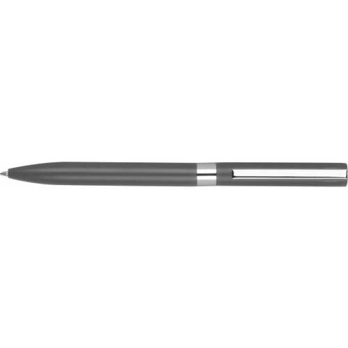 Długopis aluminiowy żelowy HUELVA Ciemnoszary 374277 (2)