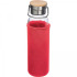 Butelka szklana z pokrowcem 600 ml RAMONA Czerwony 6318105 (1) thumbnail