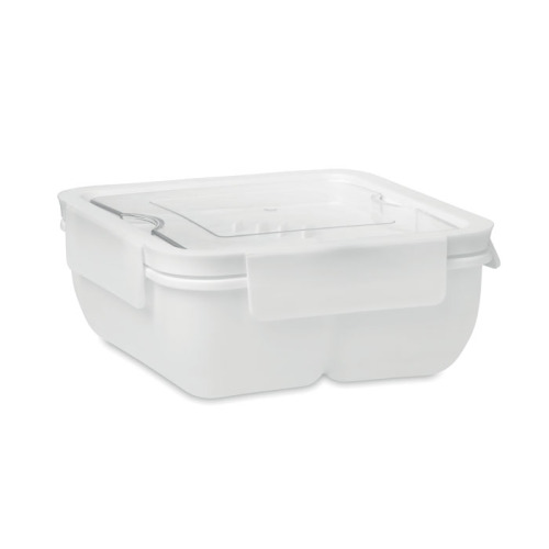 Lunchbox ze sztućcami 600ml Biały MO6275-06 (2)
