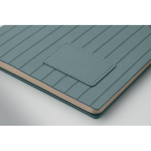 Notatnik A5 z dymionego PU Petrol MO2663-20 (2)