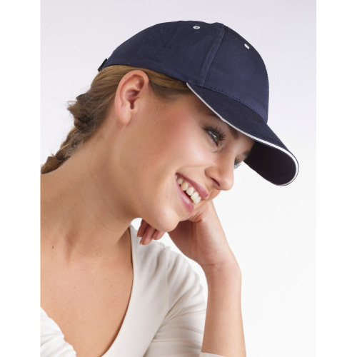 Czapka z daszkiem Czarny V7022-03 (4)