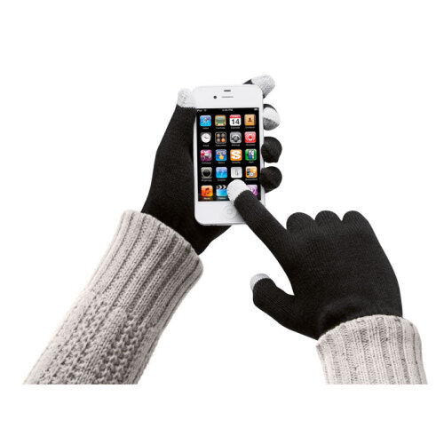 Rękawiczki do smartfona czarny MO7947-03 (3)