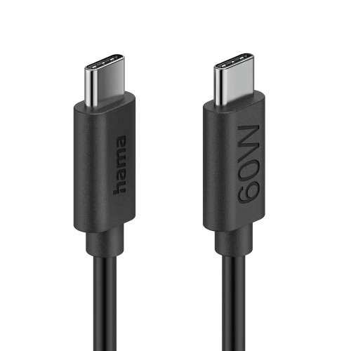 Kabel do ładowania Hama 60W Czarny VH017-03 (3)