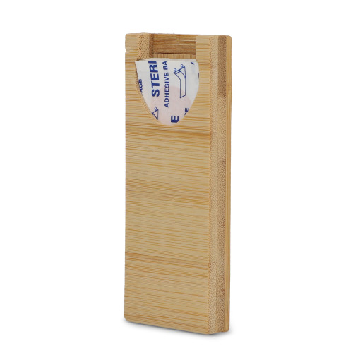 Plastry w bambusowym pudełku Naturalny LT90398-N0094 