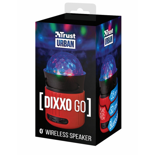 Głośnik Dixxo Go Trust Czerwony EG 033005 (4)