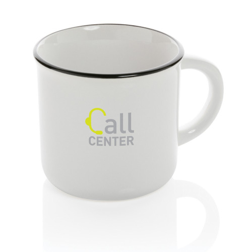 Kubek ceramiczny 280 ml Biały P434.033 (4)