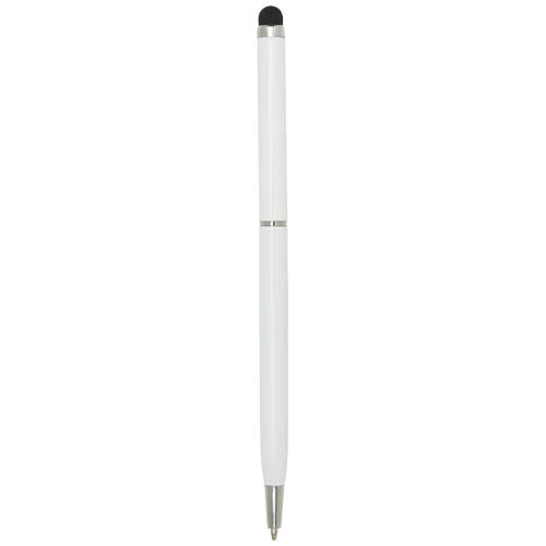 Ore aluminium ballpoint pen with stylus Biały 10625601 (3)