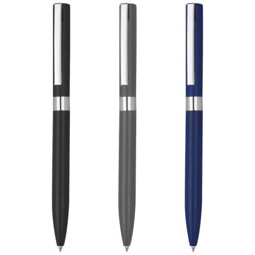 Długopis aluminiowy żelowy HUELVA Czarny 374203 (3)