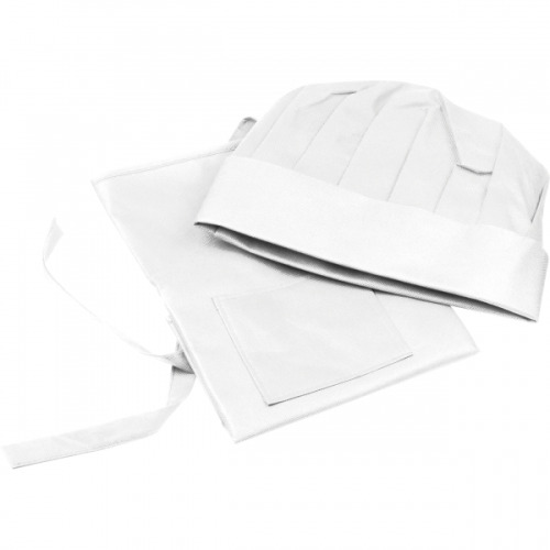 Fartuch i czapka kucharska dla dzieci GINEVRA Biały 5475506 (2)