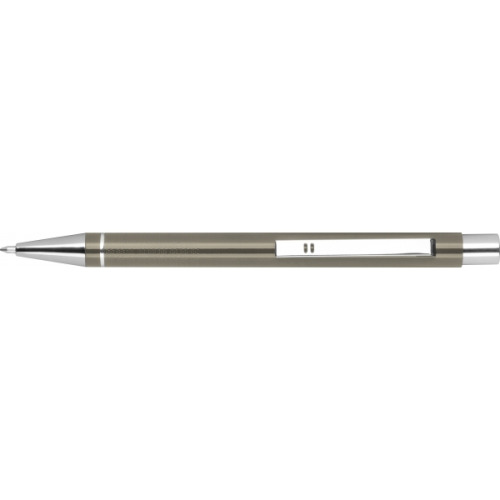 Metalowy długopis półżelowy Almeira grafitowy 374177 (2)