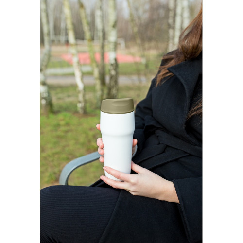 Kubek termiczny 400 ml Air Gifts | Niram Jasnozielony VA095-10 (3)