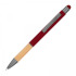 Długopis metalowy touch pen soft touch BRYGIDA Bordowy 1358102  thumbnail