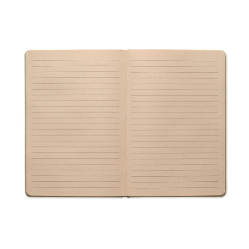 Notes A5 PLA z trzciny cukr. Khaki MO2695-39 (3)
