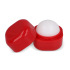 Sześcienny balsam do ust z recyklingu ABS Czerwony LT90484-N0021  thumbnail