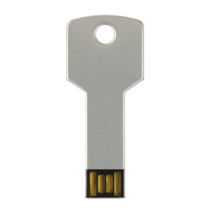 USB 8GB flash drive - klucz Srebrny