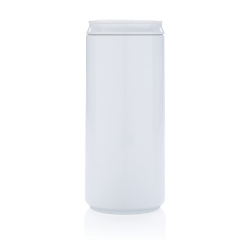 Ekologiczna puszka 330 ml, butelka sportowa Biały P436.533 (1)