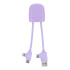 Kabel do ładowania Xoopar ICE-B Multi Liliowy LT41025-N0071  thumbnail