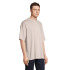 BOXY MEN T-SHIRT OVERSIZE Linen Twin S03806-LN-XXL (2) thumbnail