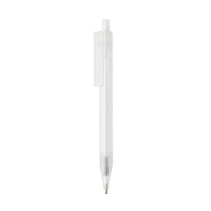 Długopis X8, RPET biały