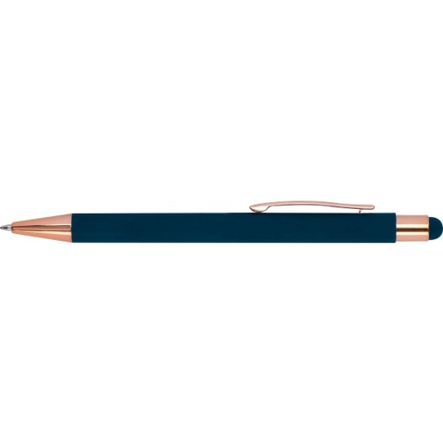 Długopis metalowy touch pen soft touch MIRAMAR Granatowy 432844 (2)