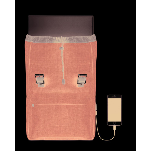 Plecak z poliestru 600D Granatowy MO9439-04 (1)