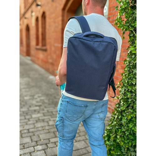 Plecak, torba na laptopa 15,6" RPET | Tahir Czarny VA090-03 (13)