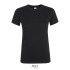 REGENT Damski T-Shirt 150g Deep black S01825-DB-L  thumbnail
