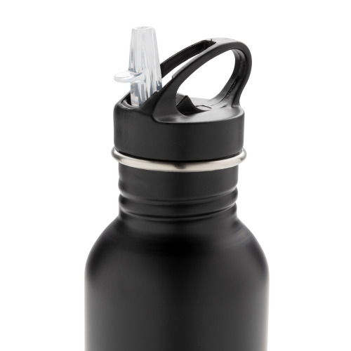 Butelka sportowa 710 ml Deluxe Czarny P436.421 (6)