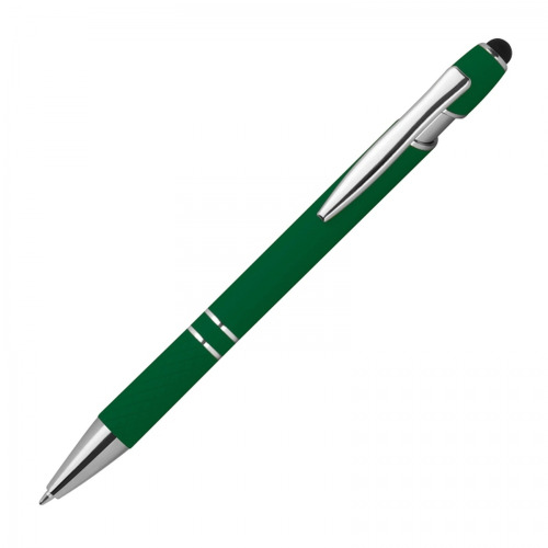 Długopis aluminiowy touch pen HERMANN Ciemnozielony 1368999 (1)