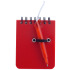Notatnik z długopisem czerwony V2575-05  thumbnail