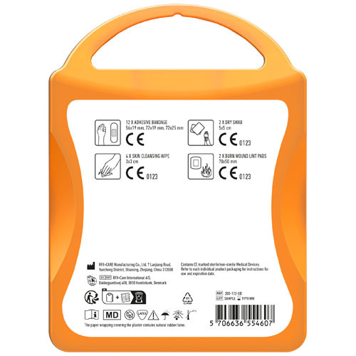MyKit Zestaw pierwszej pomocy - Podróż Przezroczysty pomarańczowy 1Z250708 (4)