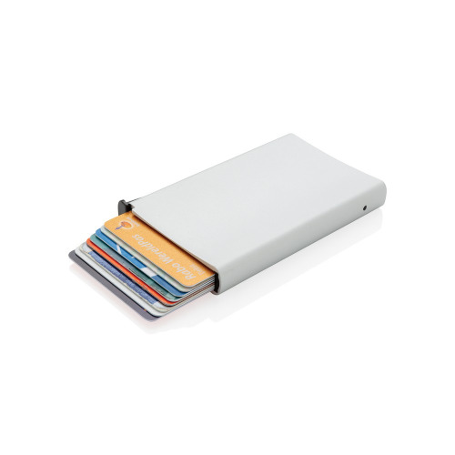 Etui na karty kredytowe, ochrona RFID Srebrny P820.042 