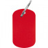 Brelok metalowy z aluminium z recyklingu LIESELOTTE Czerwony 9493705 (2) thumbnail