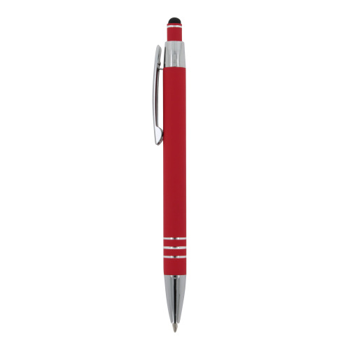 Ballpen Athens Metalowy miękki dotyk Czerwony LT87781-N0021 (2)