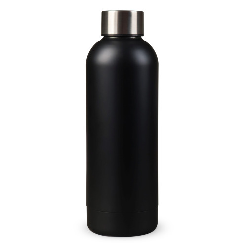 Butelka termiczna z matowym wykończeniem 500ml Czarny LT98833-N0002 