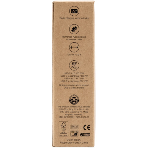 Kabel do ładowania BrandCharger Thor Eco Grafitowy VB194-15 (7)