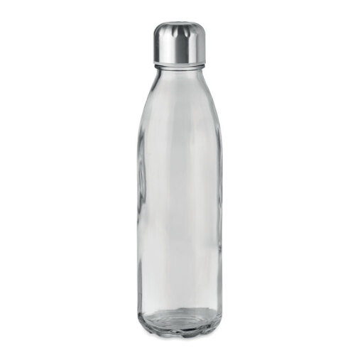 Szklana butelka  650 ml przezroczysty szary MO9800-27 