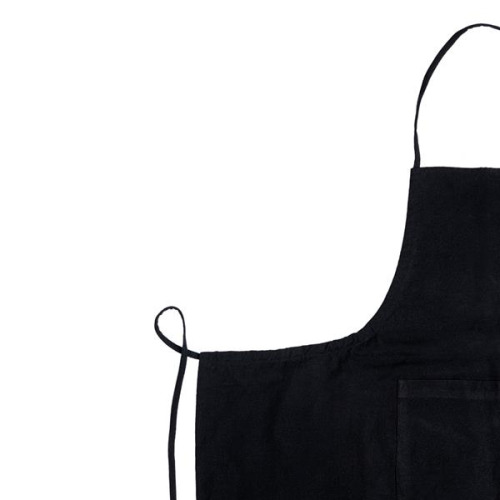 Regulowany fartuch z recyklingowanej baweny 180g/m2 / Adjust Czarny IP26029411 (3)