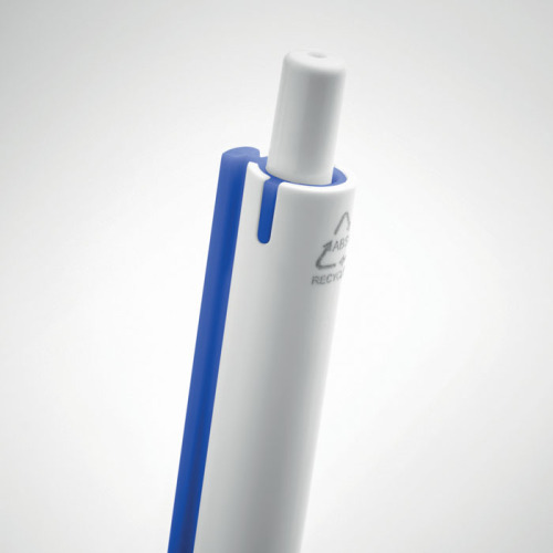 Długopis z przyciskiem z ABS Granatowy MO6991-04 (3)