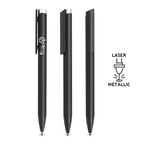 Długopis metalowy soft touch / Clipsy Srebrny IP13149590 