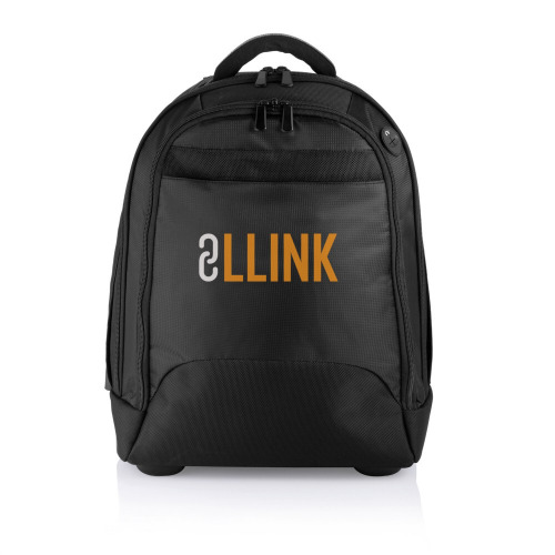 Plecak na laptopa 15,6", torba na kółkach Executive czarny P728.031 (2)