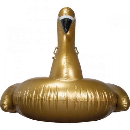 Dmuchany materac - łabędź RYAN Złoty 5525498 (3)